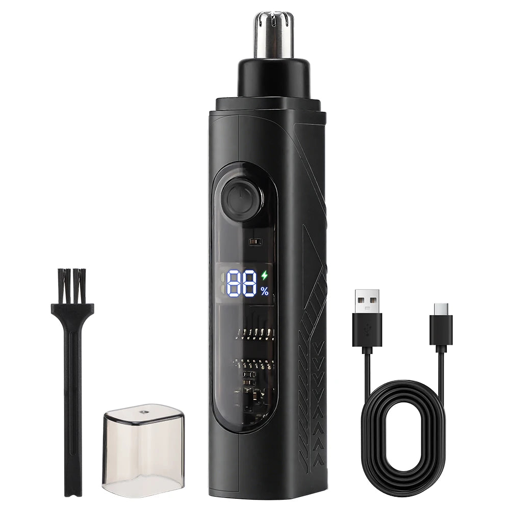 Electric Nose Hair Trimmer Painless Rechargeable Grooming Tool for Men and Women Daily Routine - 19