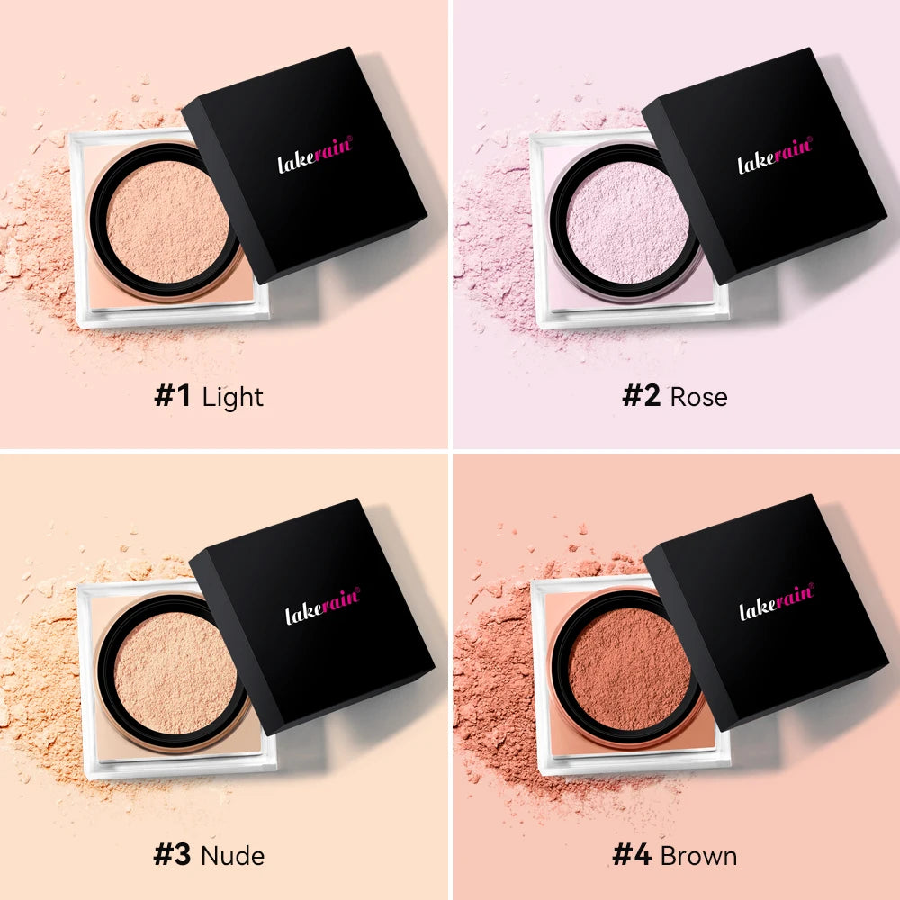Loose Baking Setting Powder Oil Control Matte Finish for Women for Daily Makeup Routine