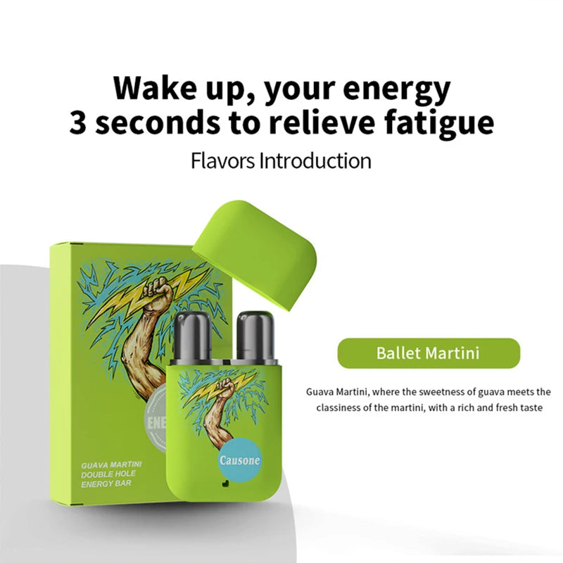 Biporous Nasal Inhaler Refreshing Aromatherapy Stick for Men for Daily Energy and Breathing