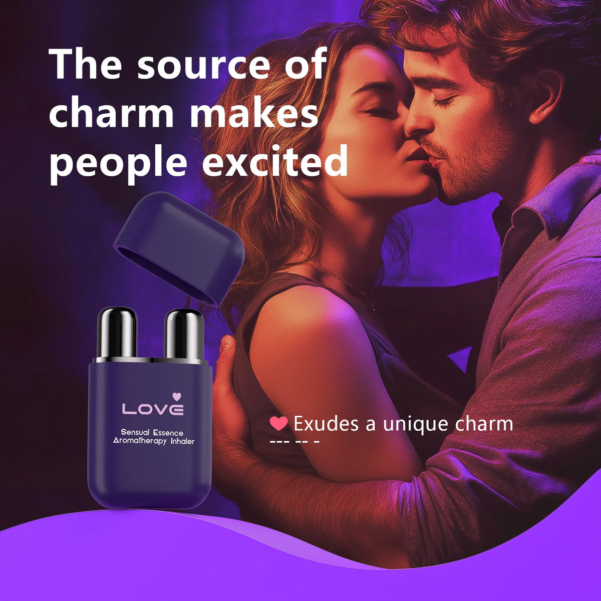 Double Hole Vitality Energy Stick Natural Aromatherapy Inhaler for Men on the Go Daily Relief