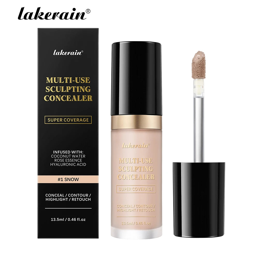 Multi Use Sculpting Concealer Waterproof Matte Coverage for Flawless Face Makeup Daily Routine - 28