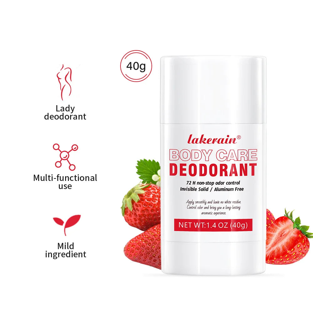 Body Care Deodorant Long Lasting Odor Control Stick for Men and Women Everyday Use