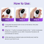 Microcurrent Sleep Aid Device Pulse Stimulation for Insomnia and Anxiety Relief at Night