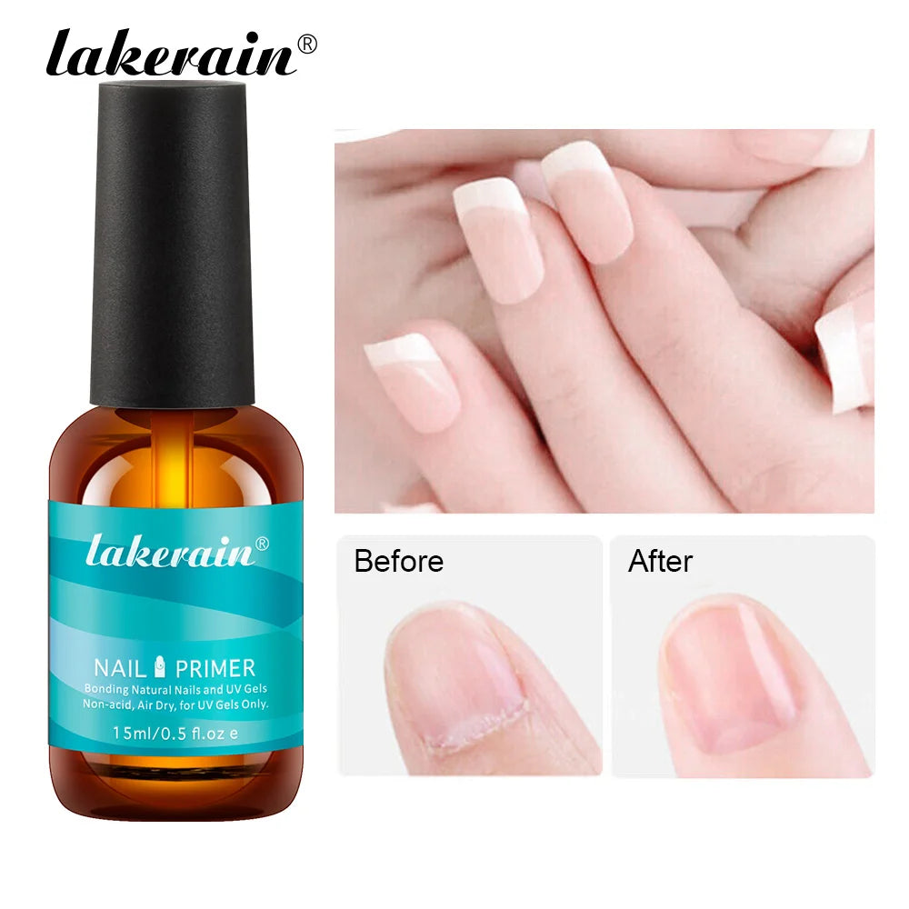 Nail Primer and Dehydrator Set Fast Air Dry Prep for Professional Manicure at Home