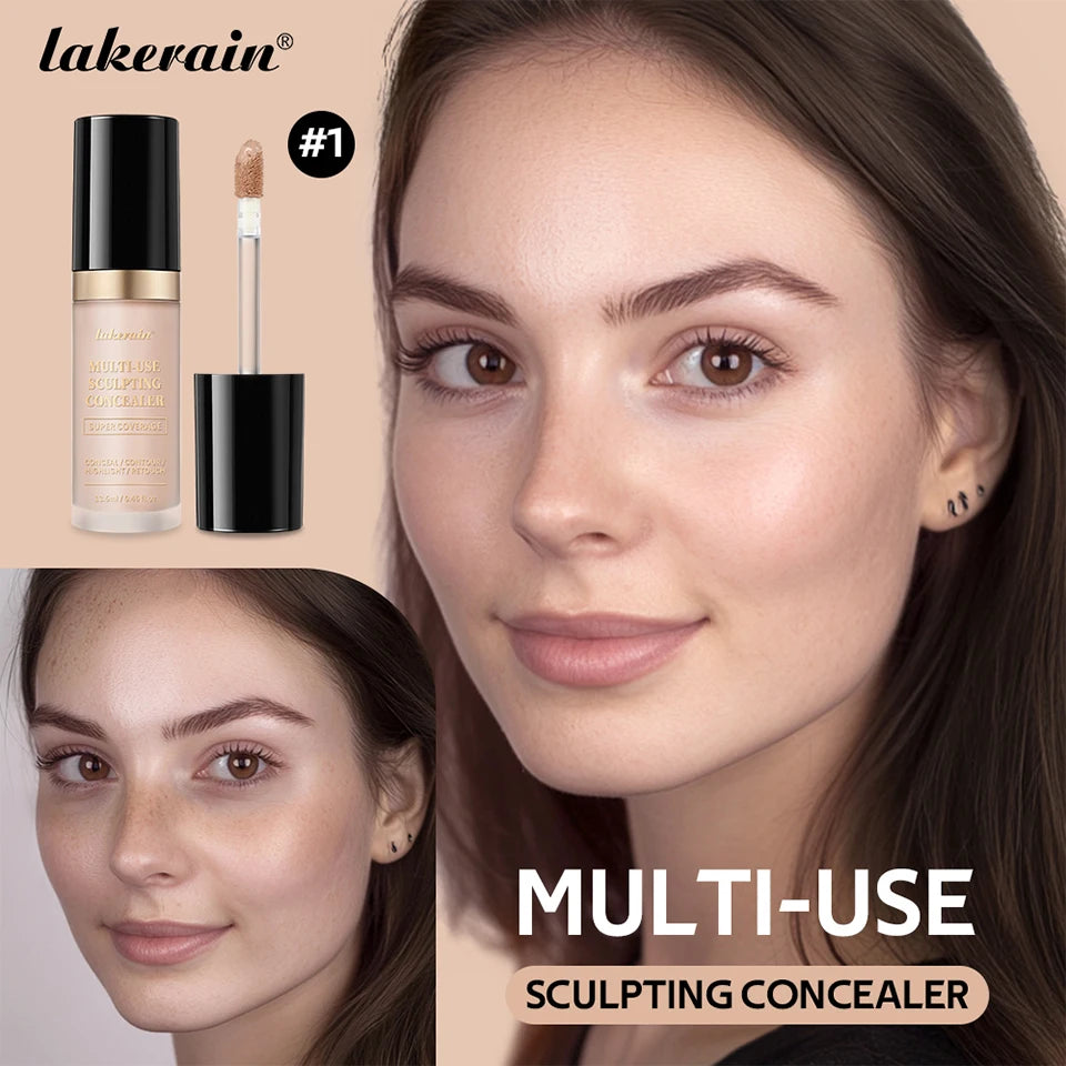Multi Use Sculpting Concealer Full Coverage Makeup for Women and Daily Face Routine