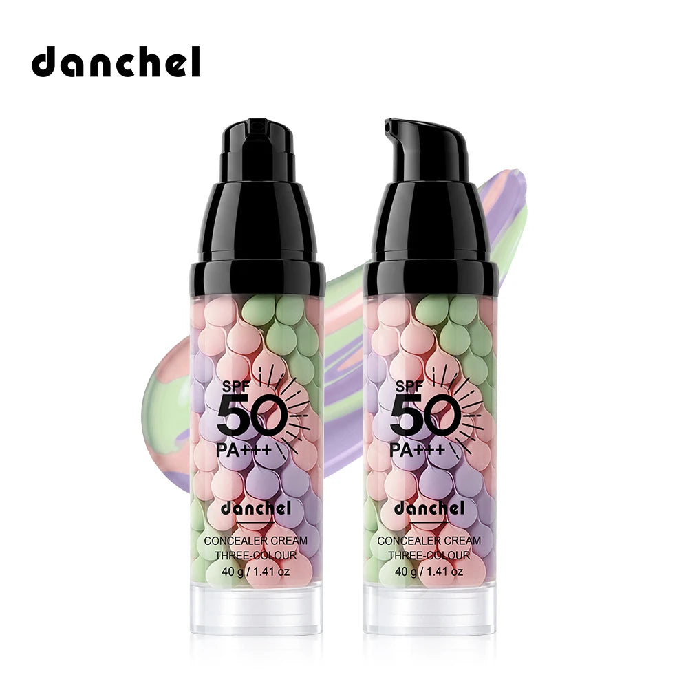 Three Color Face Primer Hydrating Moisturizing Base for Women Daily Makeup - 20