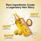 Amino Acid Hair Oil Nourishing Treatment for Smooth Shiny Hair and Heat Protection