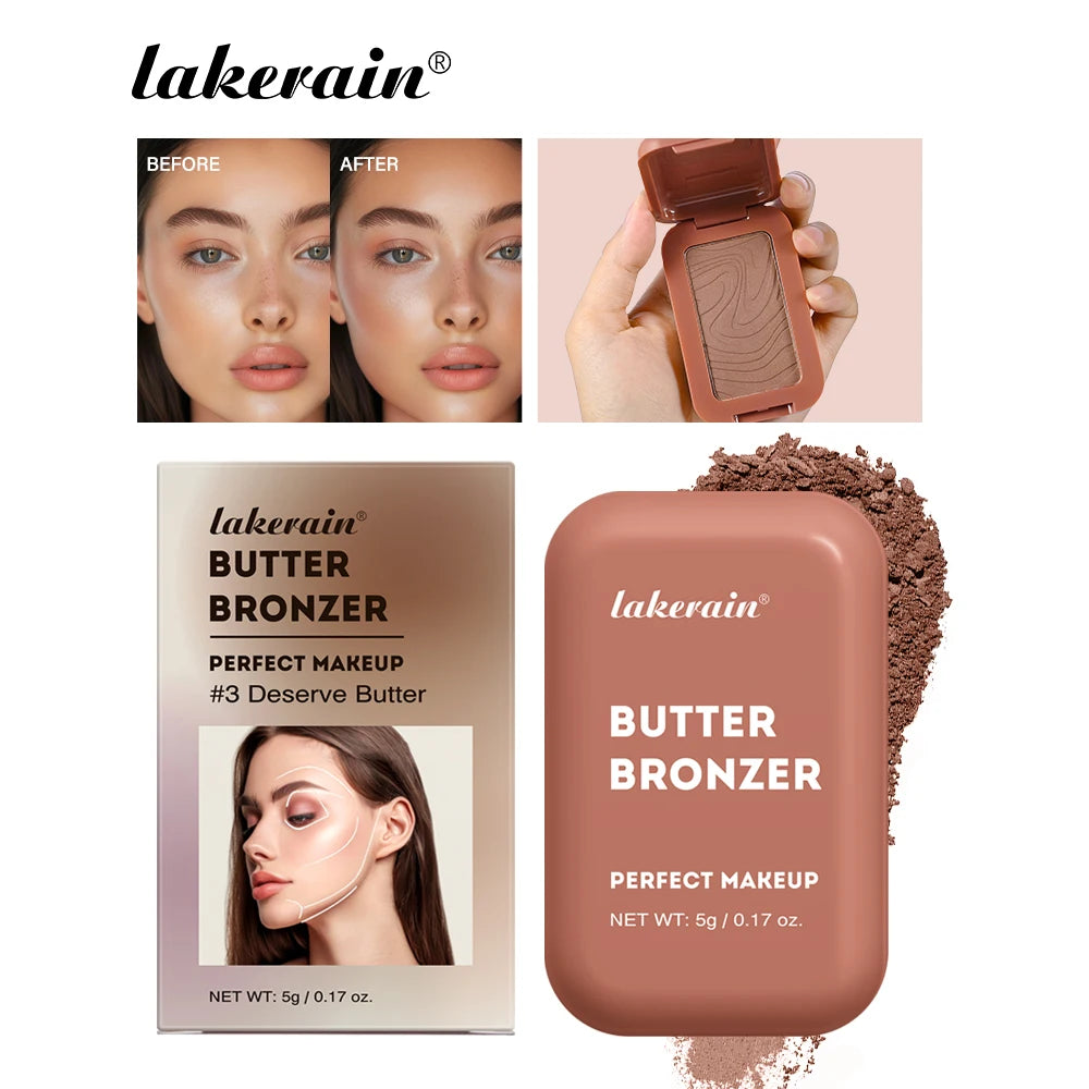 Butter Bronzer Face Contouring Palette Long Lasting Makeup for Women on Summer Days