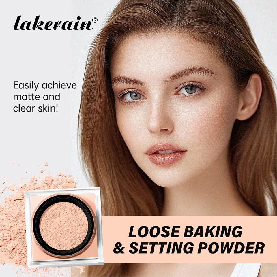 Loose Baking Setting Powder Oil Control Matte Finish for Women for Daily Makeup Routine - 7