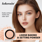 Loose Baking Setting Powder Oil Control Matte Finish for Women for Daily Makeup Routine