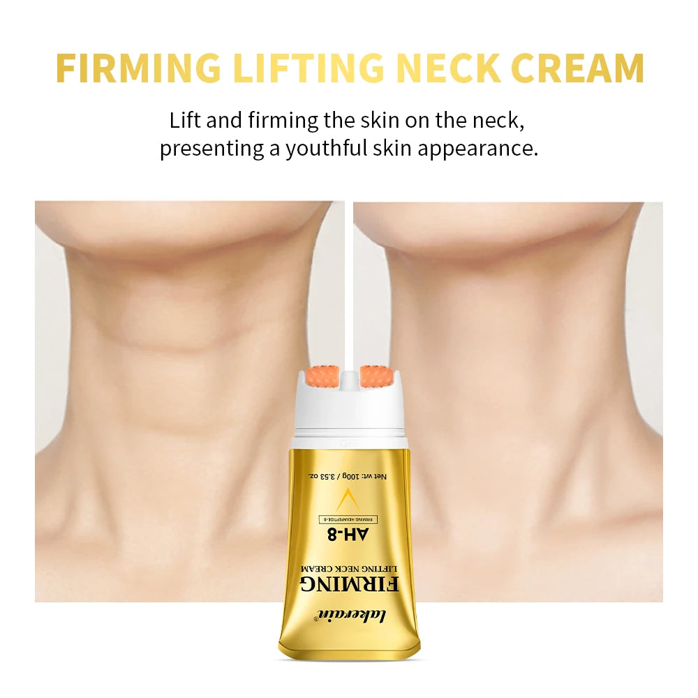 Firming Neck Cream with Roller Anti Aging Moisturizer for Women at Night