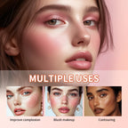 Cream Highlighter Palette Long Lasting Bronzer Blush for Professional Makeup Artists