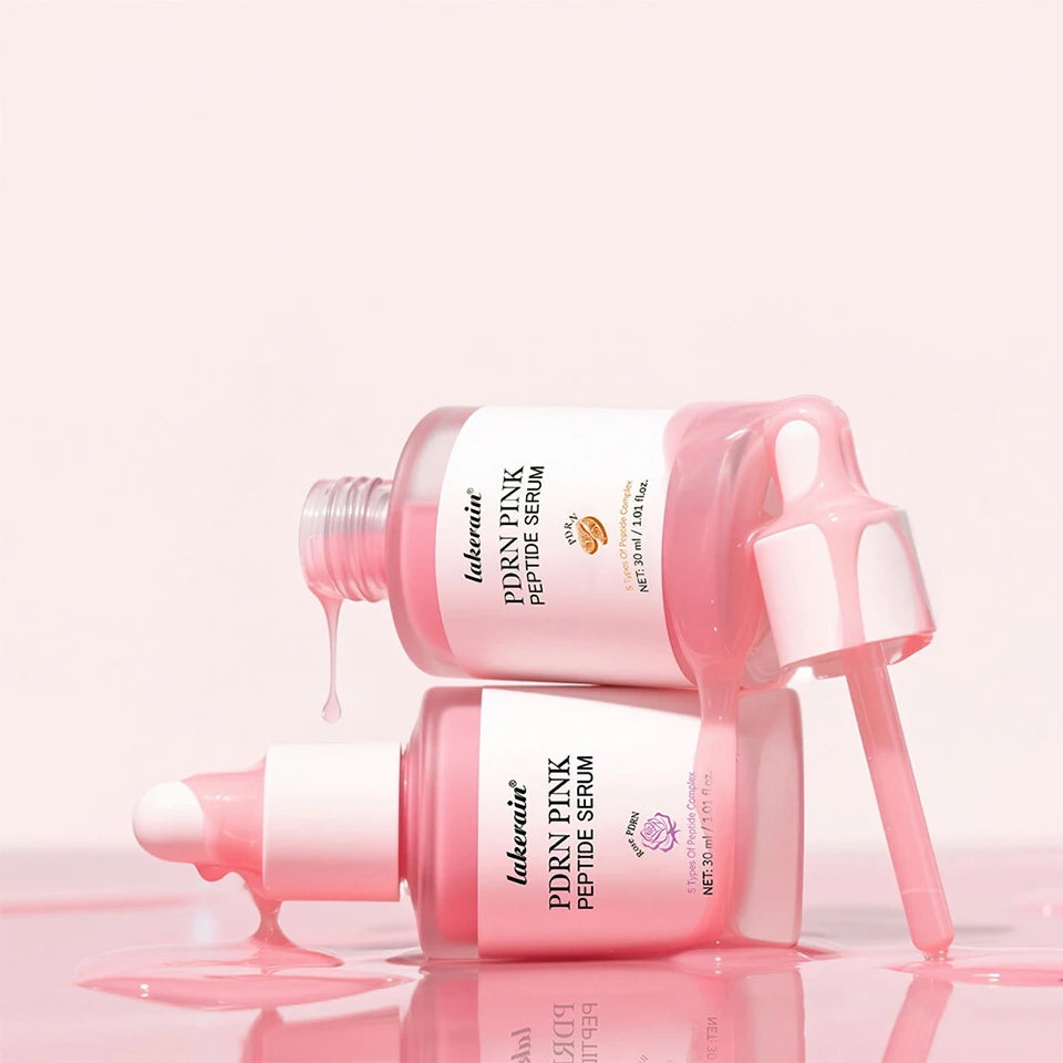 Pore Toner Pad and Peptide Serum Set Deep Moisturizing Glow for Unisex Daily Facial Skin Care