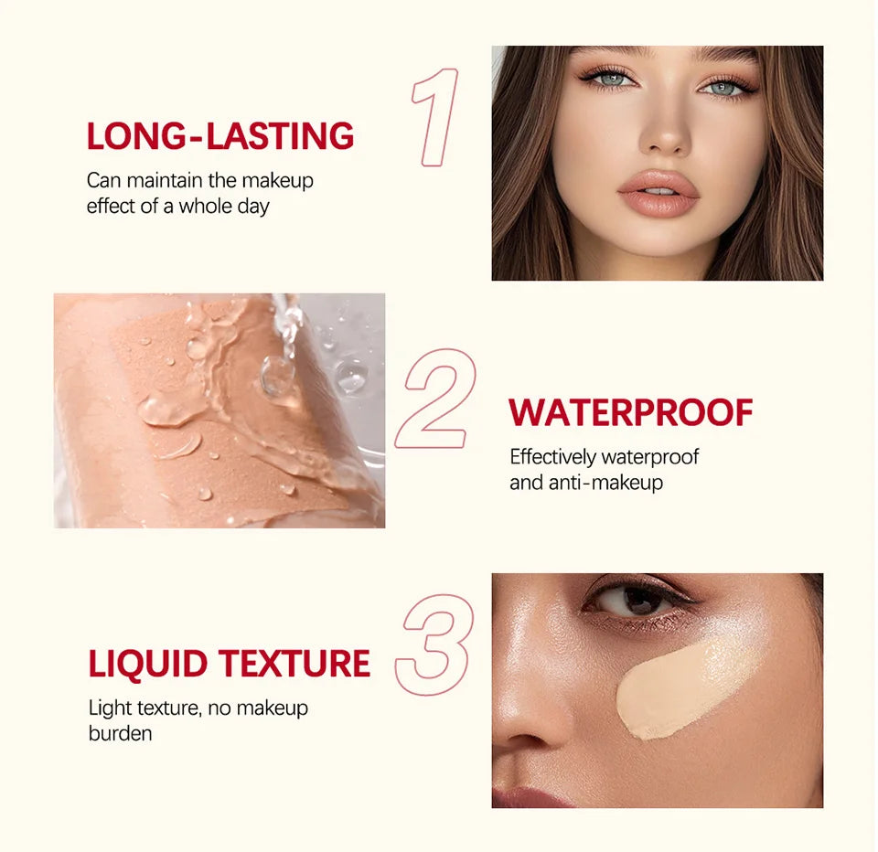 Base Blur Balm Foundation Matte Pore Minimizing Makeup for Flawless Daily Coverage
