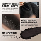 Hair Root Cover Up Powder Concealer for Instant Gray Coverage and Thinning Hair at Home