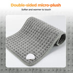 Electric Heating Pad Fast Thermal Mat for Back and Legs at Home or Office