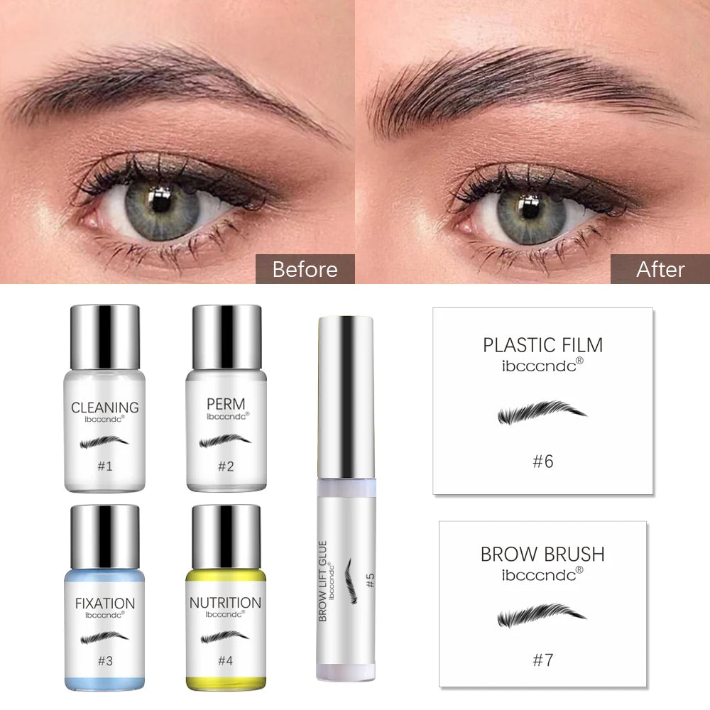 Brow Lamination Kit Professional Eyebrow Perming Set for Women at Home Beauty