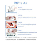 Veneer Snap on Teeth Kit Temporary Whitening Replacement for Men and Women Smile Enhancement