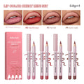 Matte Lip Liner Pencil Waterproof Contour Set for Women to Define Lips at Work or Parties