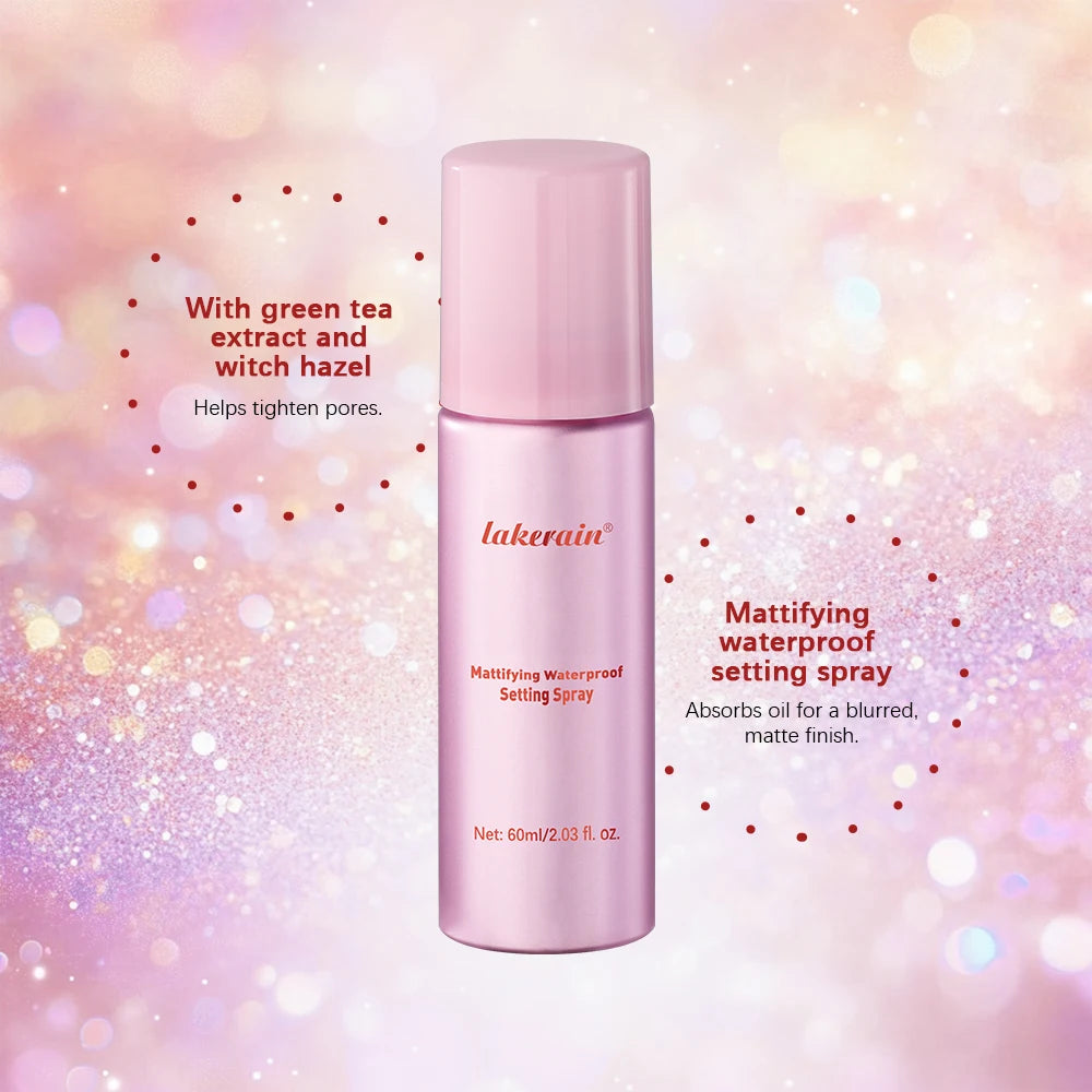 Mattifying Setting Spray Long Lasting Waterproof Oil Control for Daily Makeup and Special Events - 3