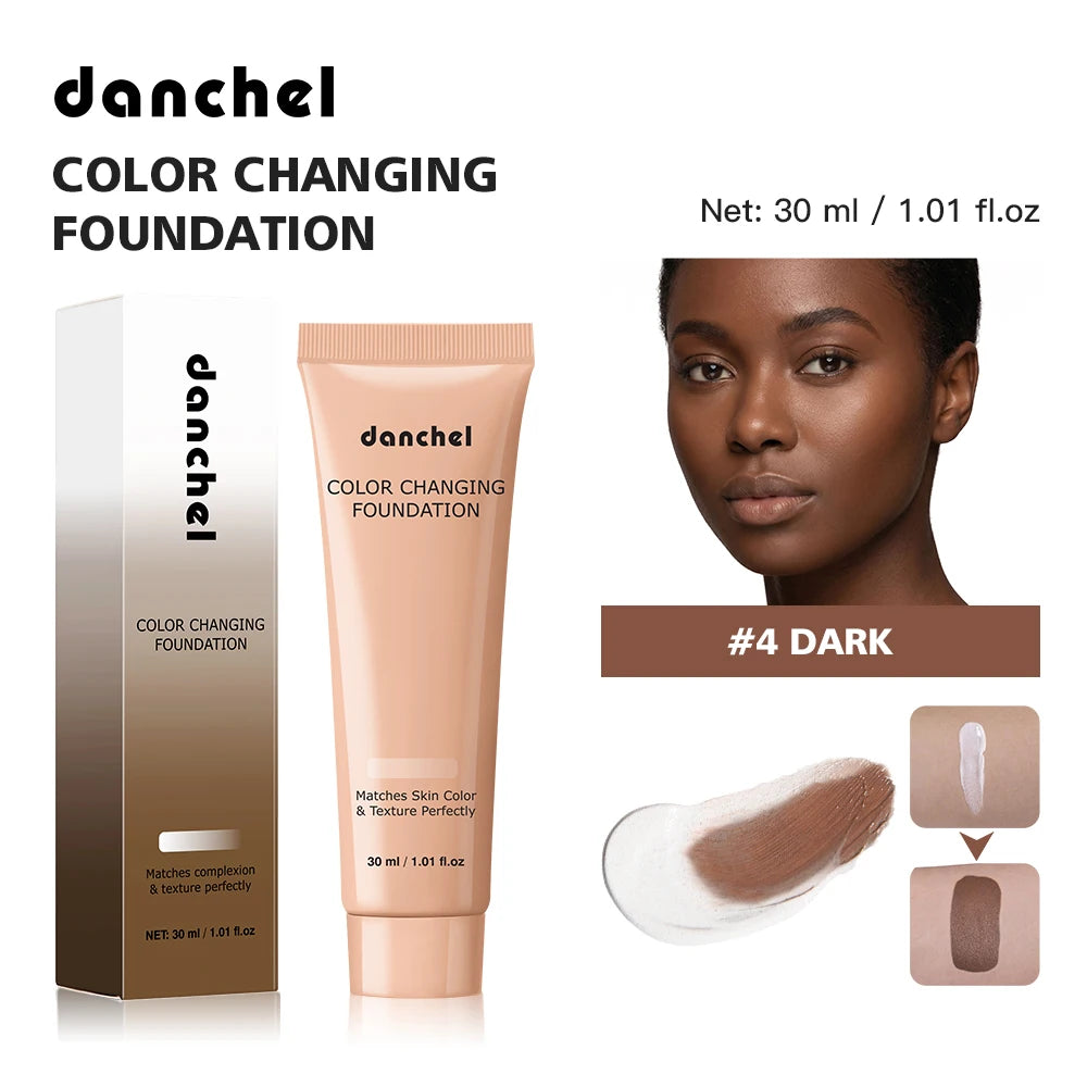 Color Changing Foundation Flawless Concealer for Women Daily Makeup Routine