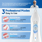 Water Flosser and Sonic Toothbrush Set Portable Oral Hygiene for Adults Daily