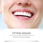 Silicone Reline Denture Set Comfortable Fit Natural Look for Daily Use at Home for Great Smile