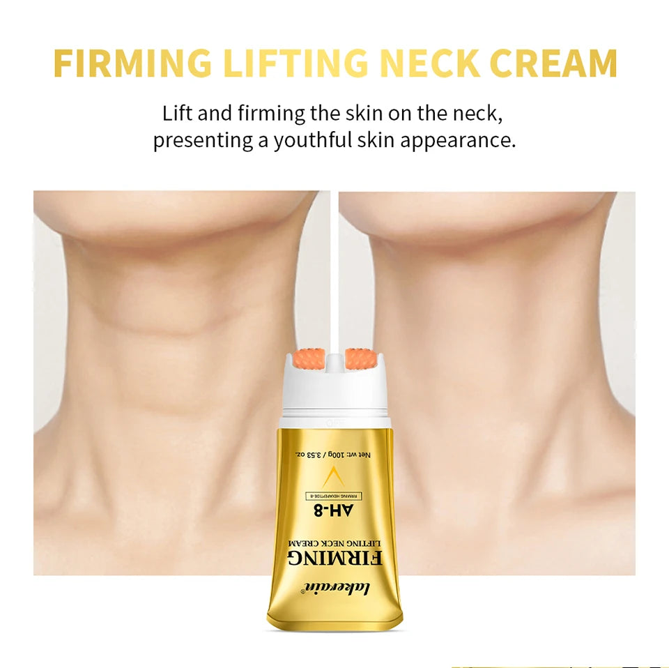 Firming Neck Cream with Roller Anti Aging Moisturizer for Women at Night